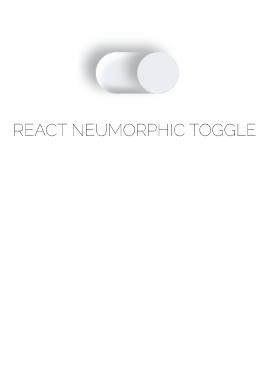 React Neumorphic Toggle