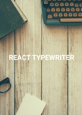 React Typewriter
